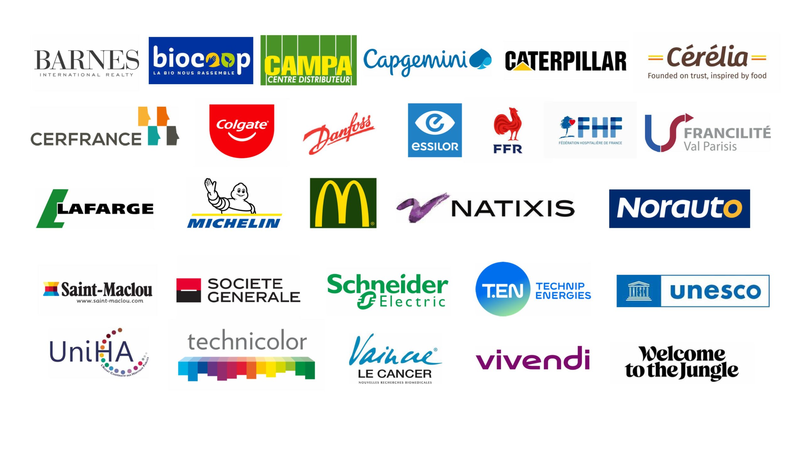 Logos clients dovote